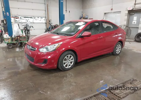 2013 Hyundai Accent Gls from USA, damaged, VIN KMHCT4AE4DU344379